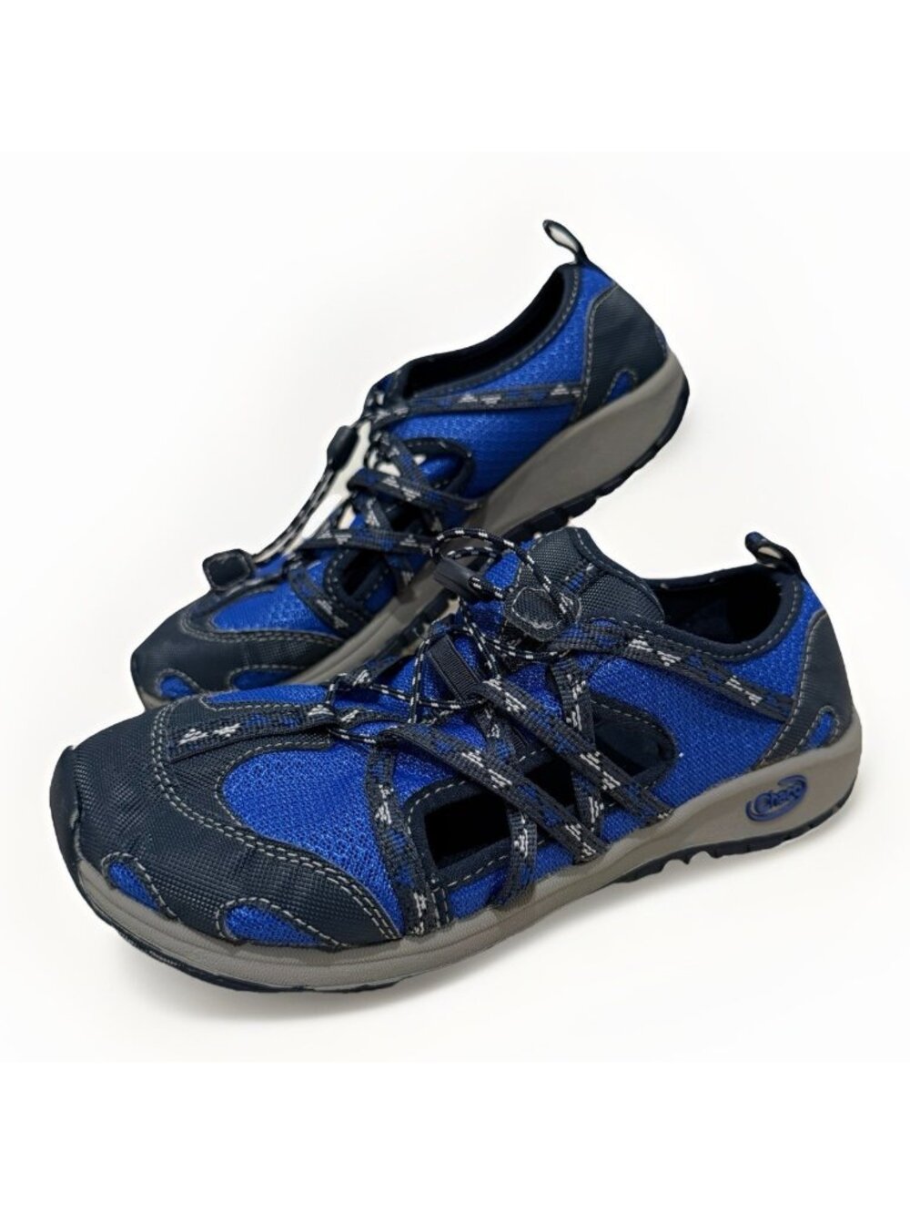 Chaco Boy’s Outcross 2 Water Shoes Outdoor Sports Sandals Size Youth 4 Blue